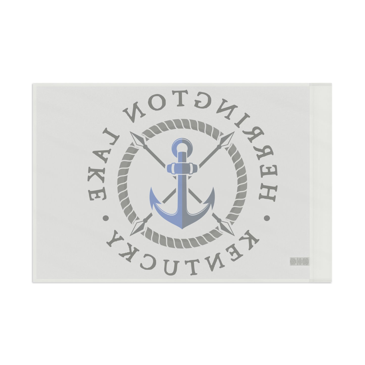 Herrington Lake Nautical Collection Flag - White
