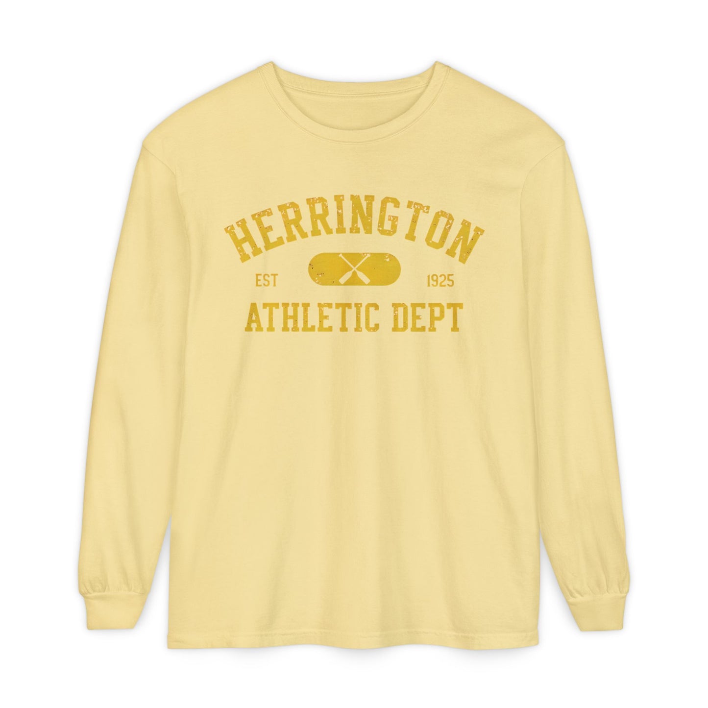Herrington Athletic Department Collegiate Collection Garment-Dyed Premium Comfort Colors™ Long Sleeve T-Shirt