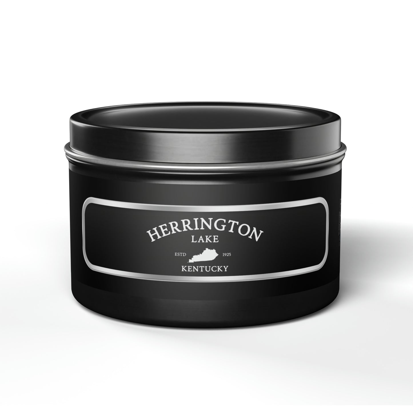 "Simply Herrington" Black Label Coconut Soy Wax Premium Tin Candles