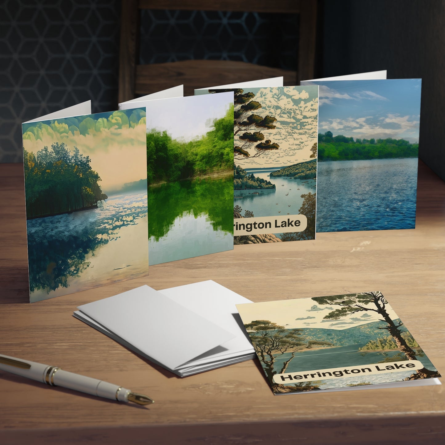 Herrington Lake Greeting Cards Starter Set (5-Pack)