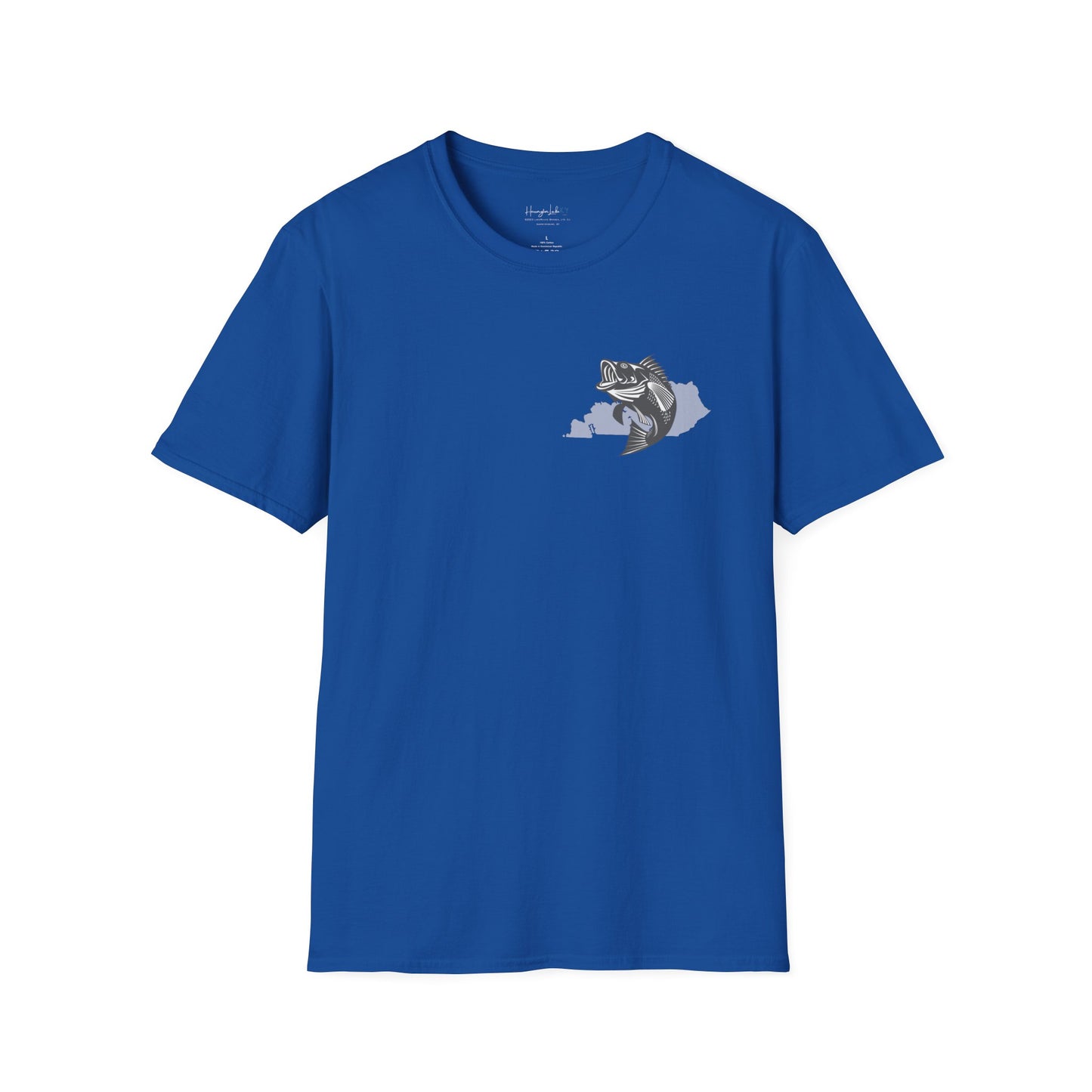 HLKY Bass Club Soft Ringspun Cotton Double-Sided Tee
