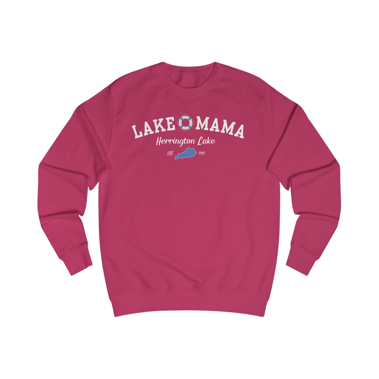 "Lake Mama" Premium Cotton Blend Crewneck Sweatshirt