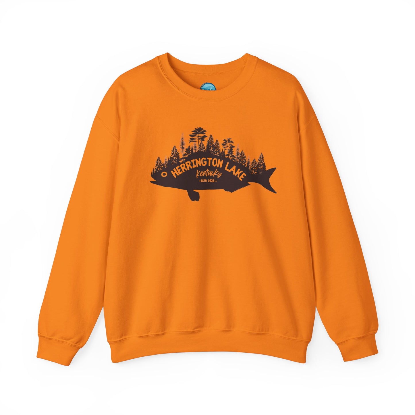 "Fishy Landscape" Unisex Heavy Blend™ Crewneck Sweatshirt