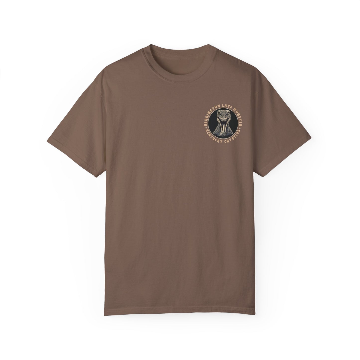 Illustrated Herrington Lake Monster Kentucky Cryptids Double-Sided Premium Garment-Dyed Comfort Colors TShirt