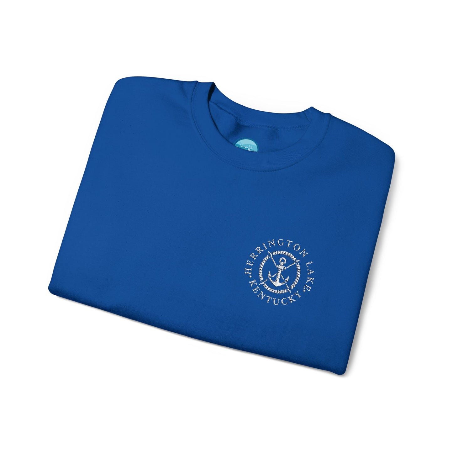 Embroidered Herrington Lake Nautical Collection Unisex Heavy Blend™ Crewneck Sweatshirt