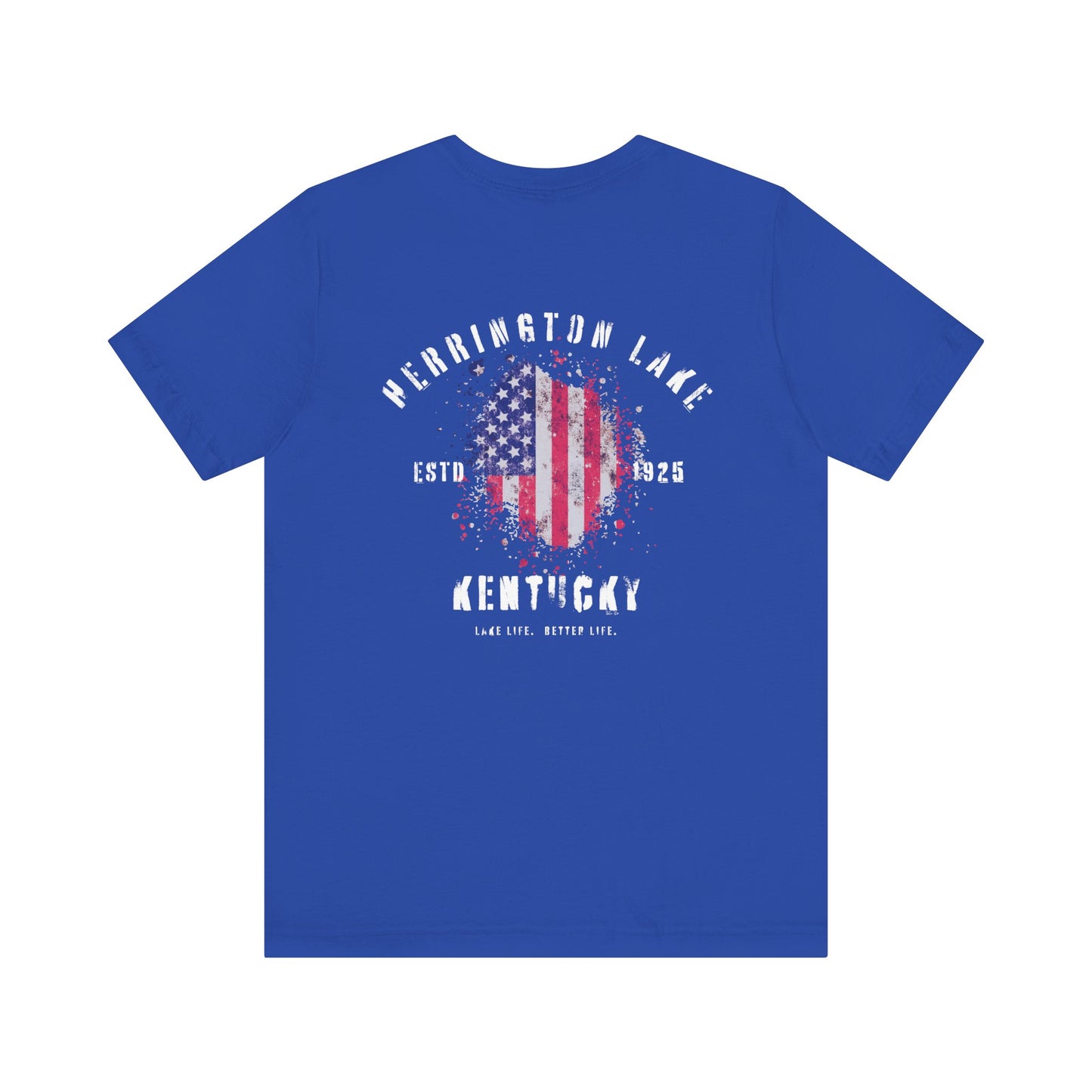 Herrington Lake Patriots Double-Sided Jersey Knit Cotton Tee