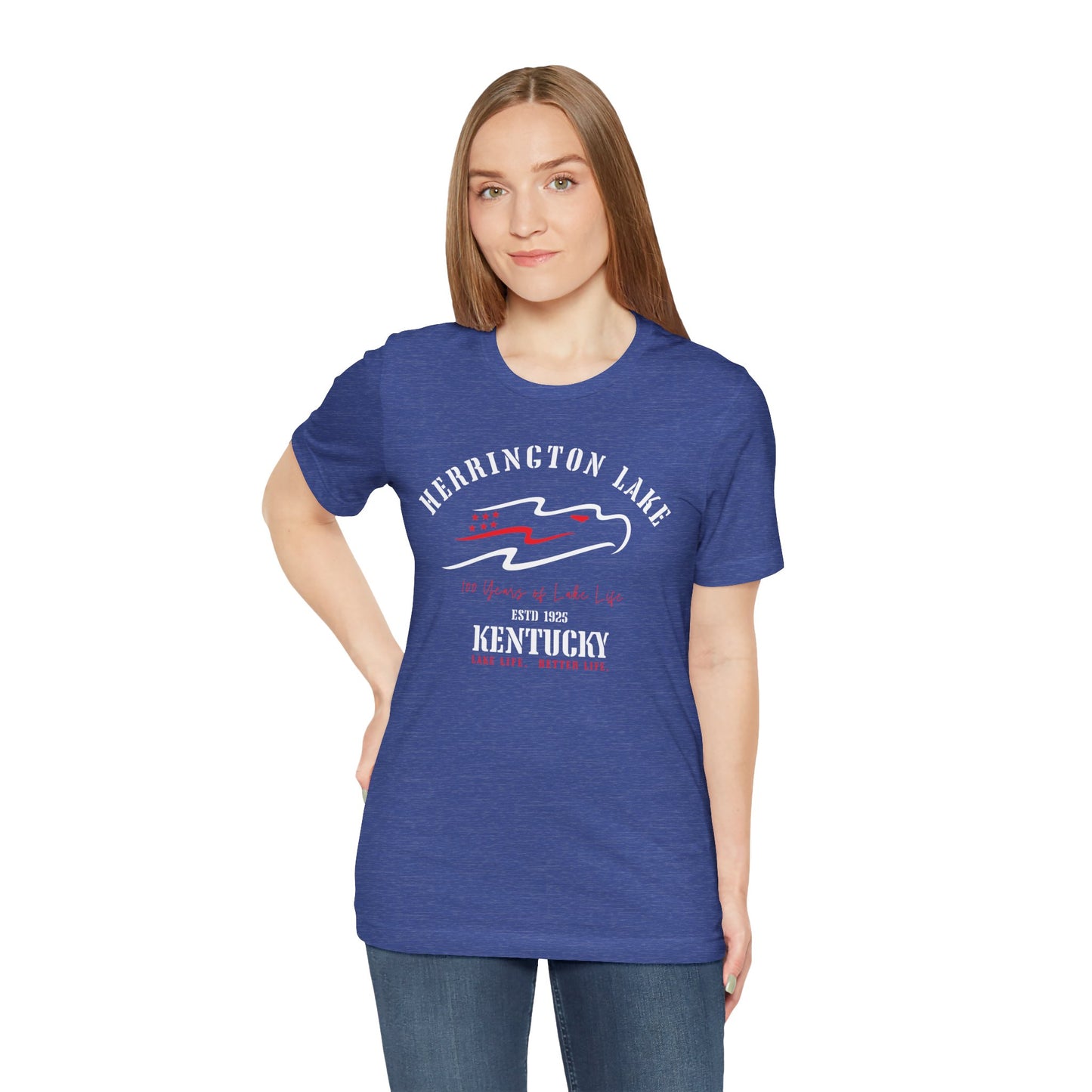 "Heritage Eagle" Herrington Lake Patriots Collection Jersey Knit Cotton Tee