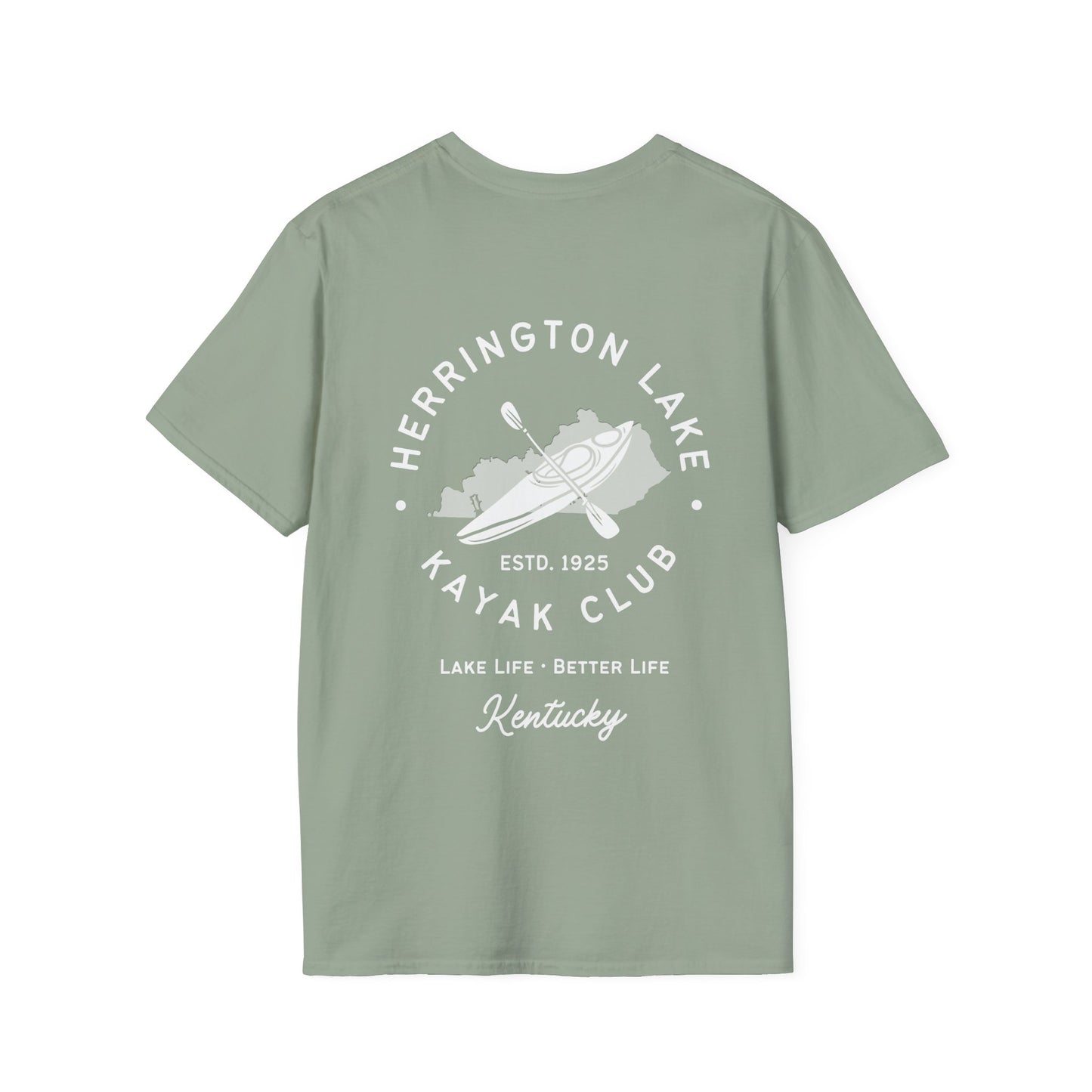 HLKY Kayak Club Soft Ringspun Cotton Double-Sided Tee