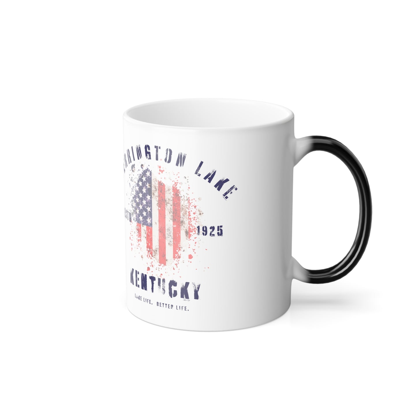 Herrington Lake Patriots Color Morphing Mug, 11oz