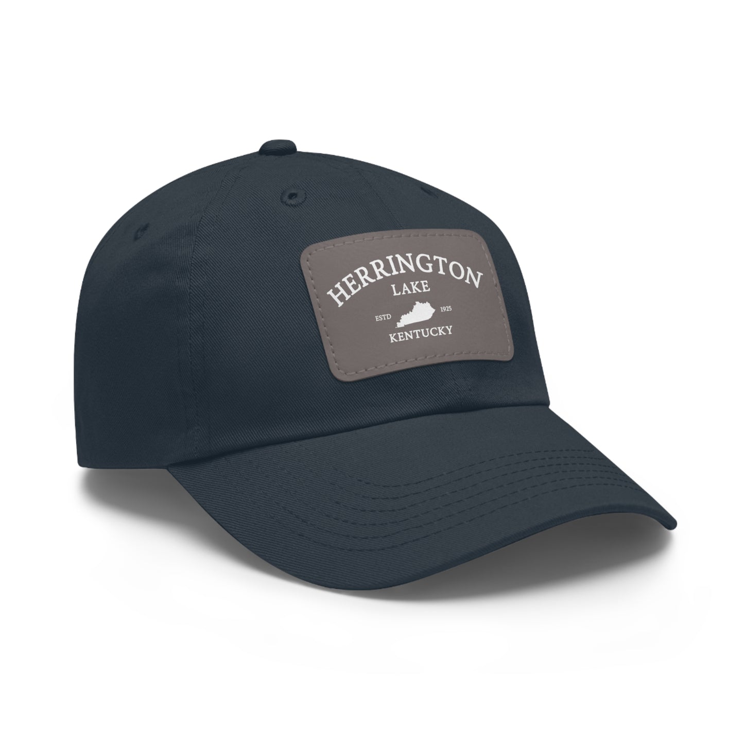 "Simply Herrington" Collection Dad Hat with Leather Patch
