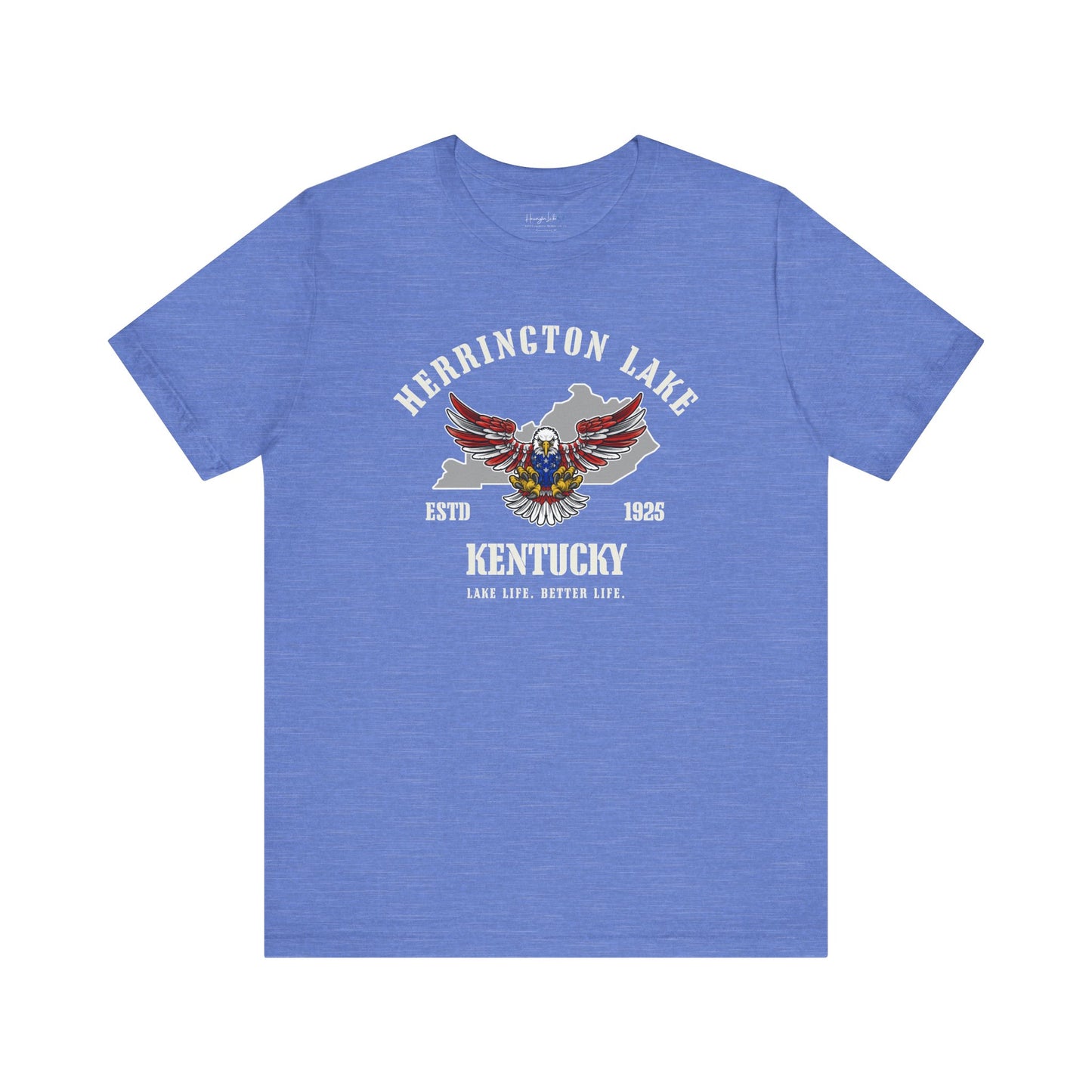 "Screaming Eagle" Herrington Lake Patriots Collection Jersey Knit Cotton Tee