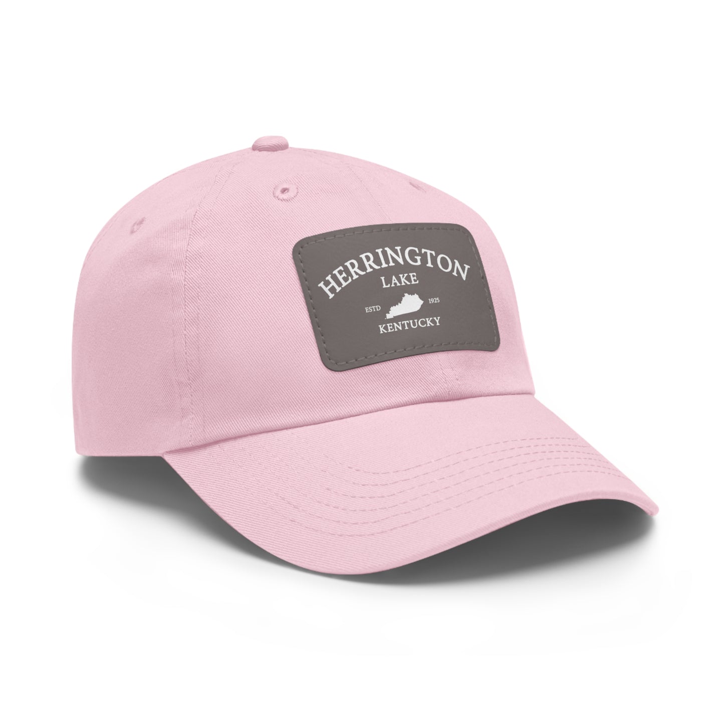 "Simply Herrington" Collection Dad Hat with Leather Patch