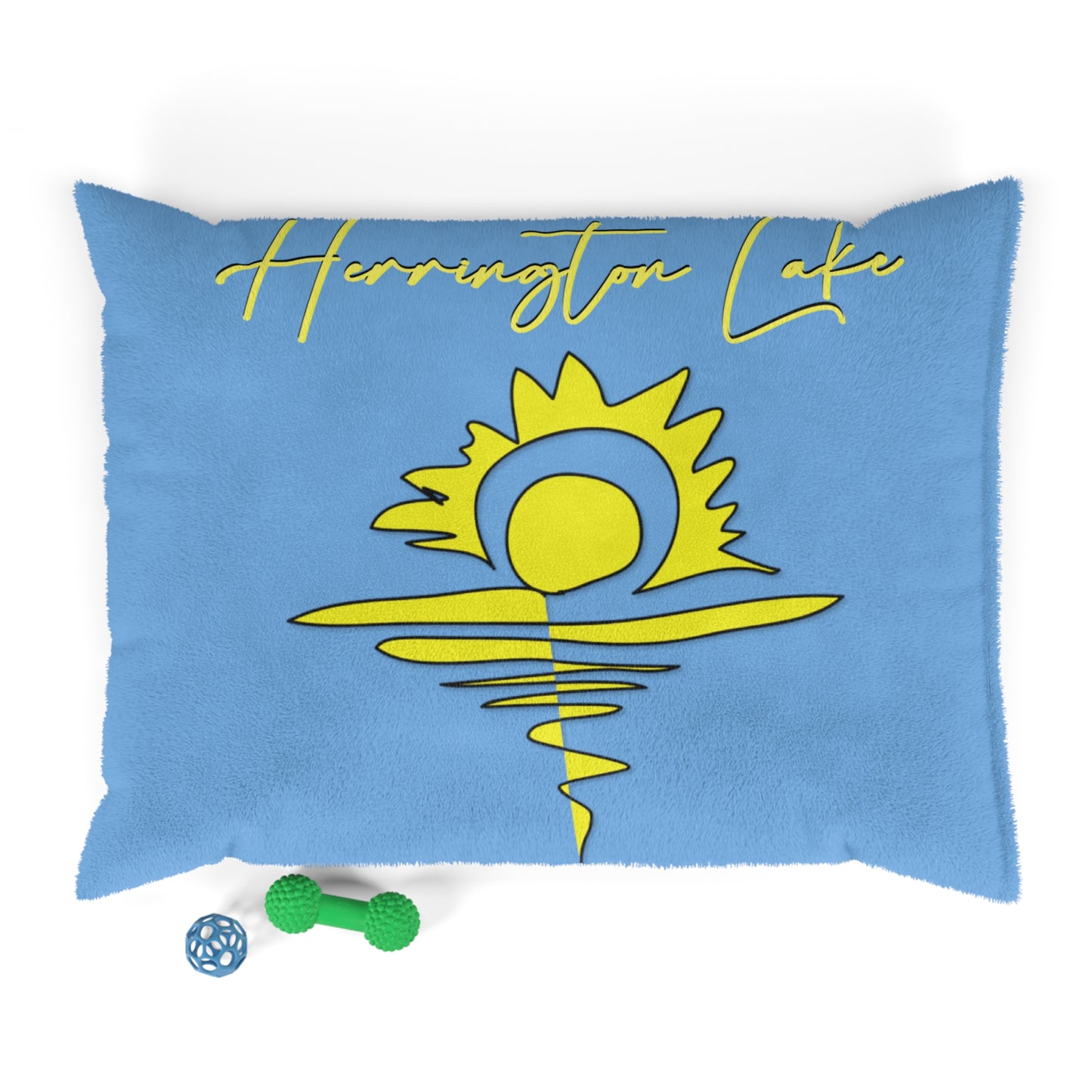 Herrington Lake Sunny Day Pet Bed, Light Blue
