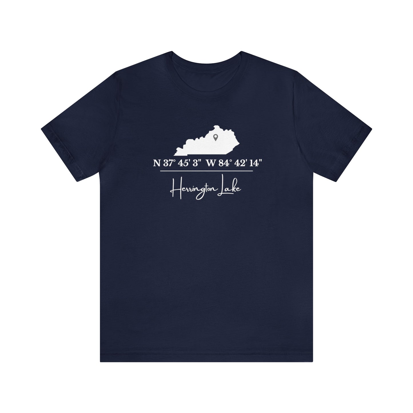 EXPRESS - Herrington Lake Coordinates Jersey Knit Cotton Short Sleeve Tee