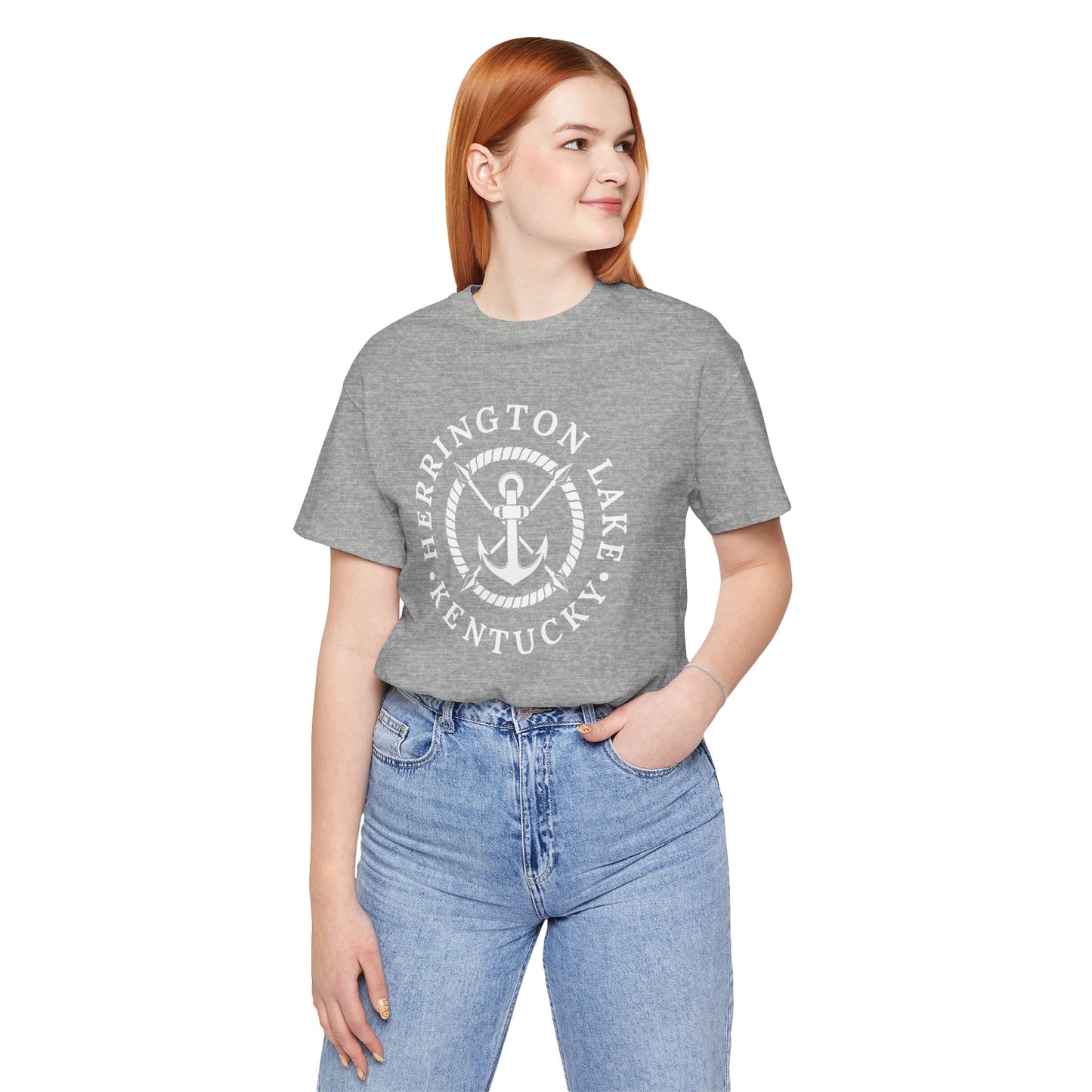 Herrington Lake Nautical Collection Anchor Jersey Knit Tee
