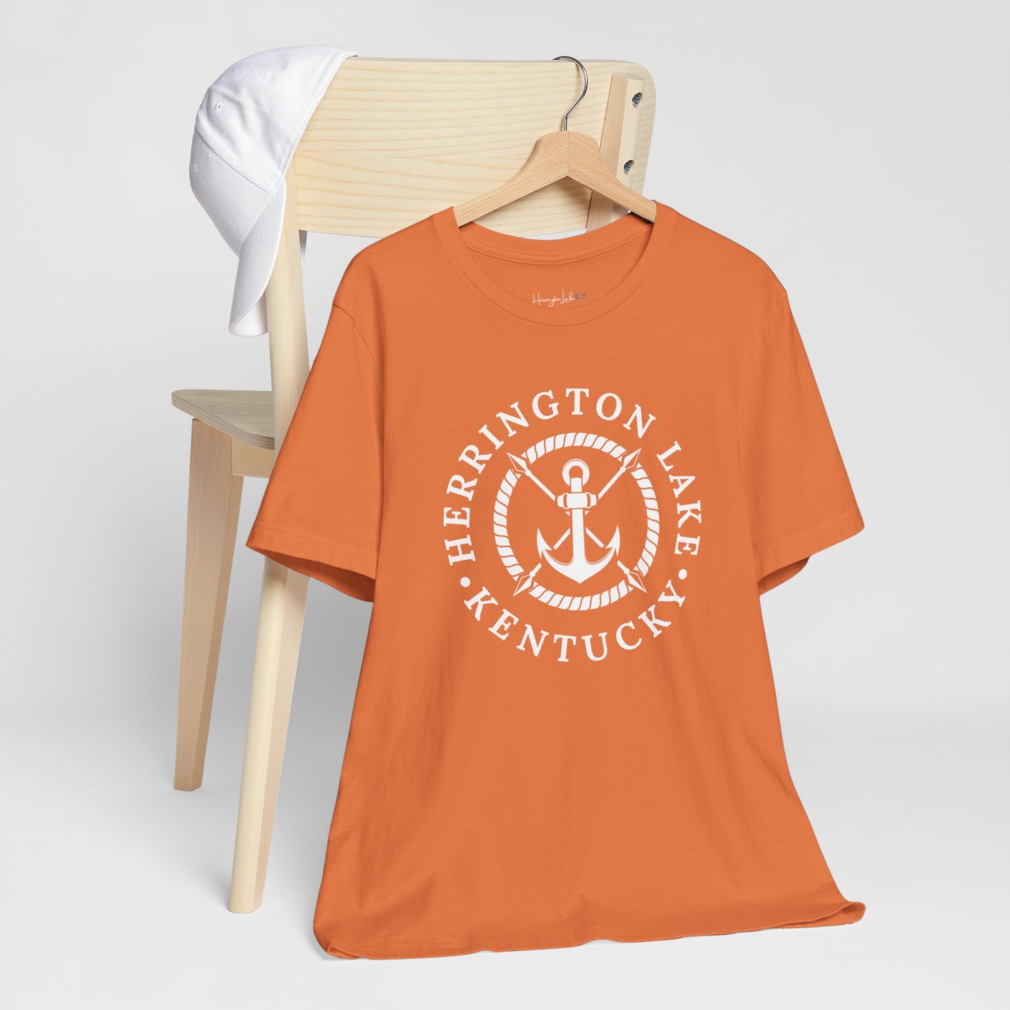 Herrington Lake Nautical Collection Anchor Jersey Knit Tee