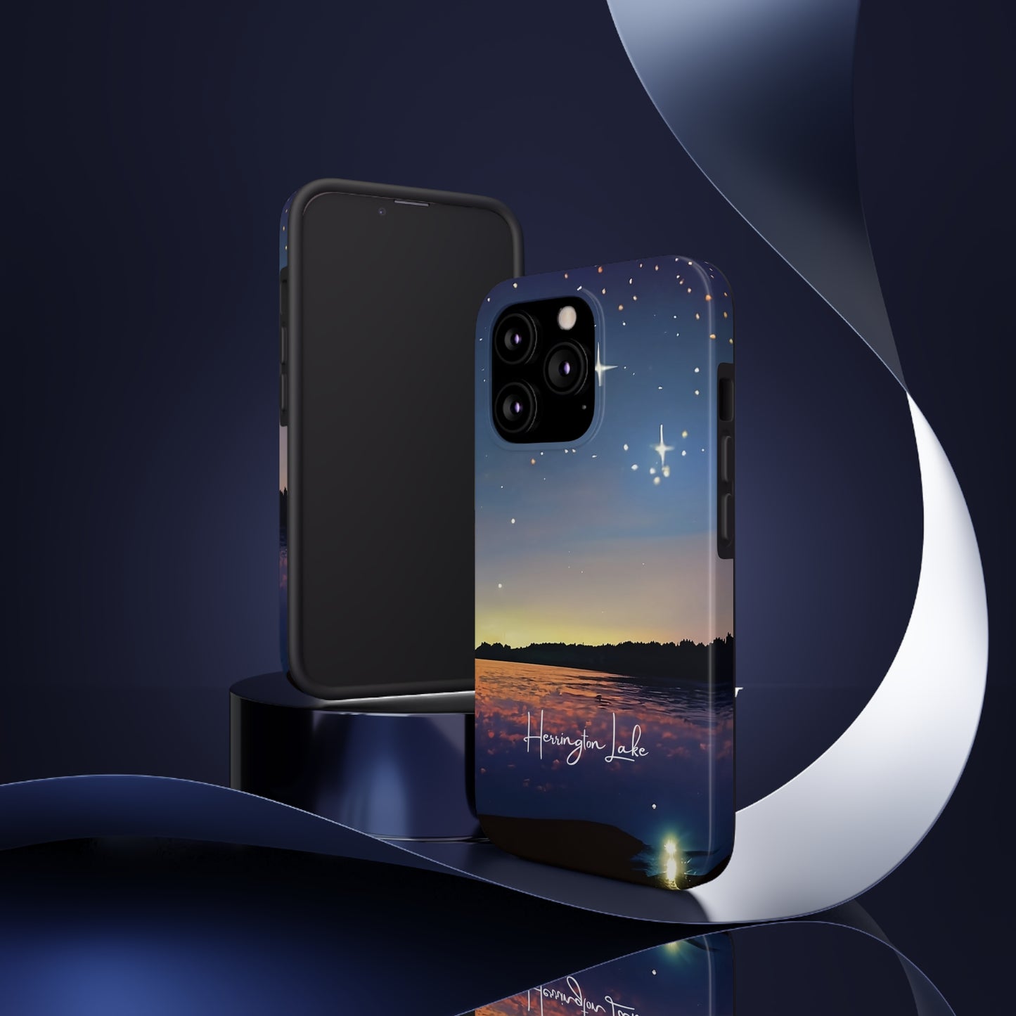 Herrington Lake "Starry Night" Tough Phone Cases