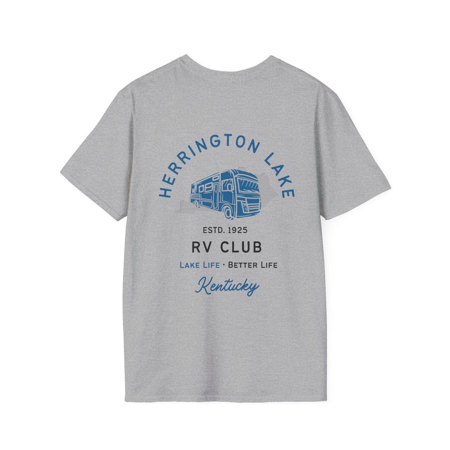 HLKY RV Club Soft Ringspun Cotton Double-Sided Tee
