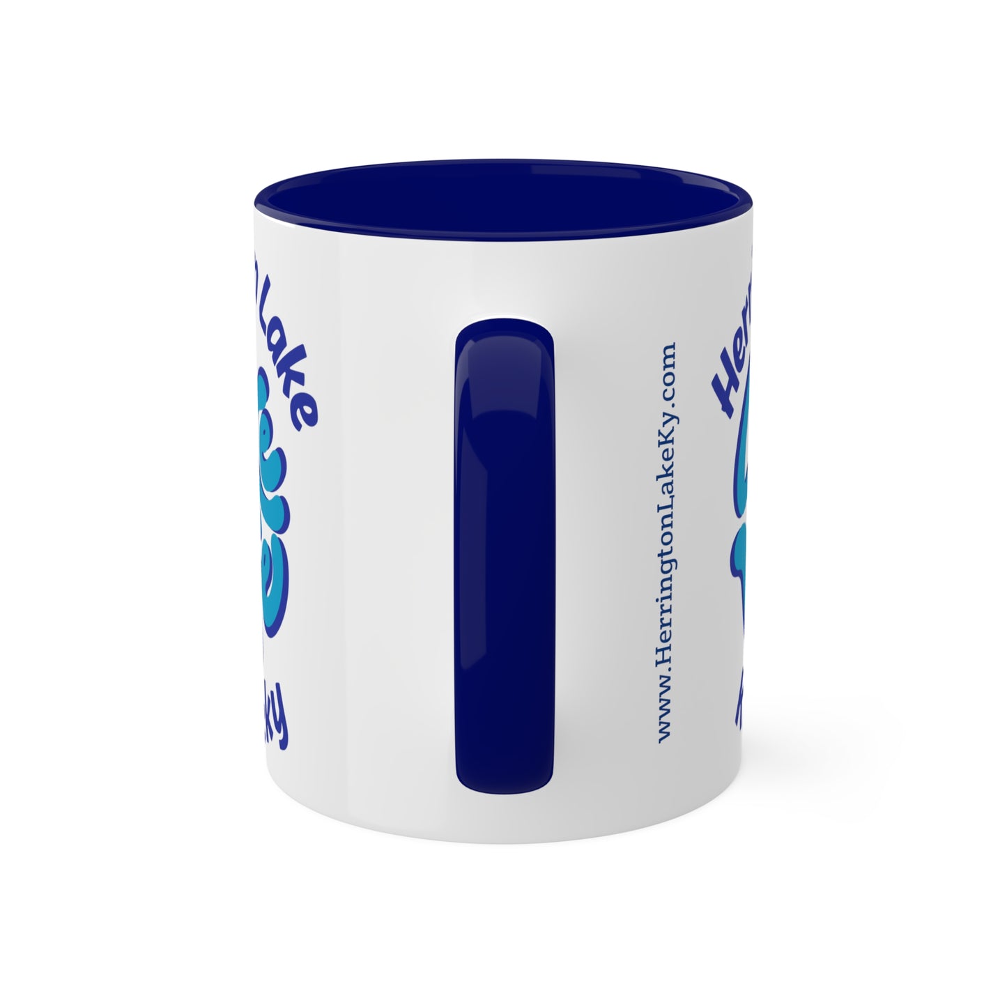 Herrington "Lake Life" Colorful Accent Mugs, 11oz
