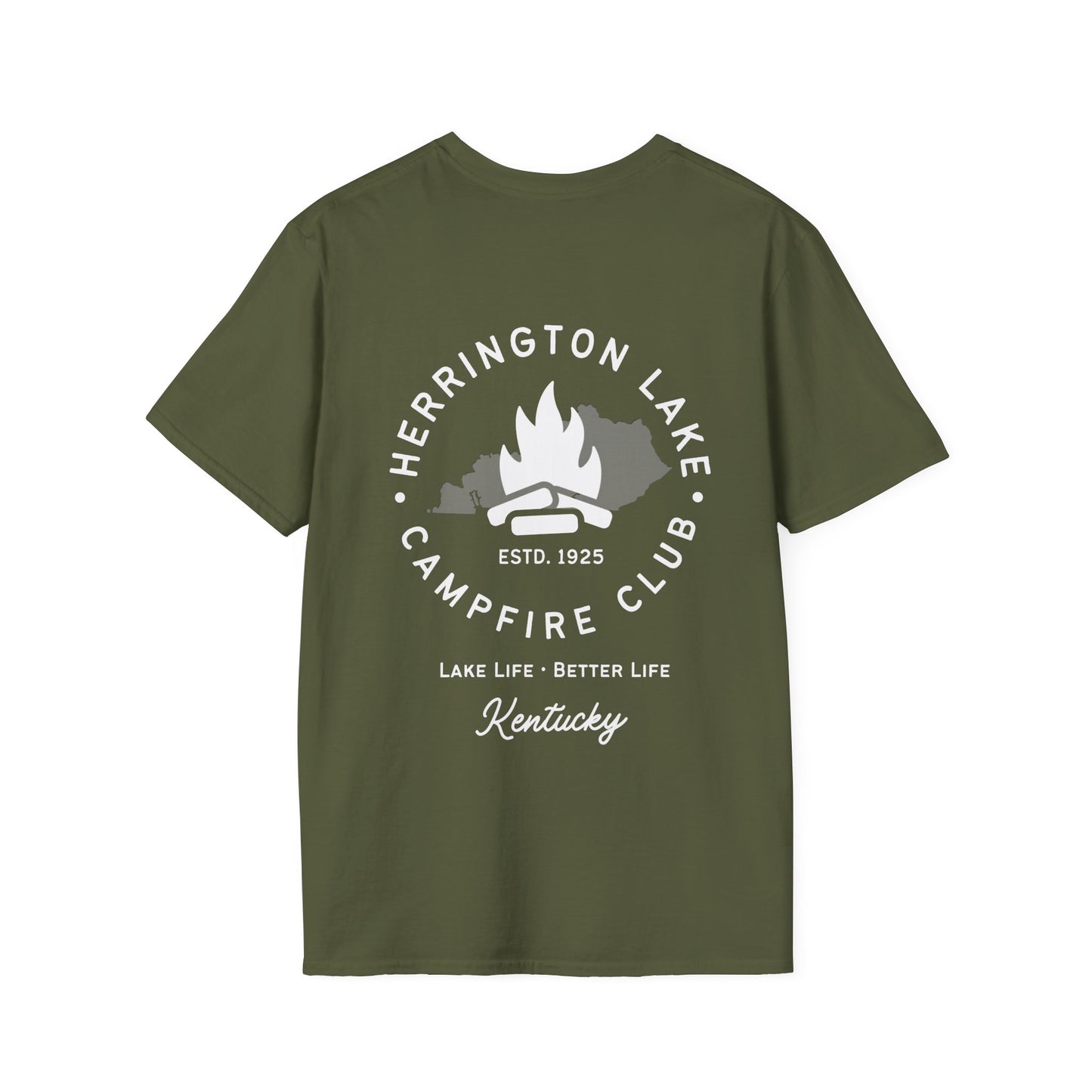 HLKY Campfire Club Soft Ringspun Cotton Double-Sided Tee