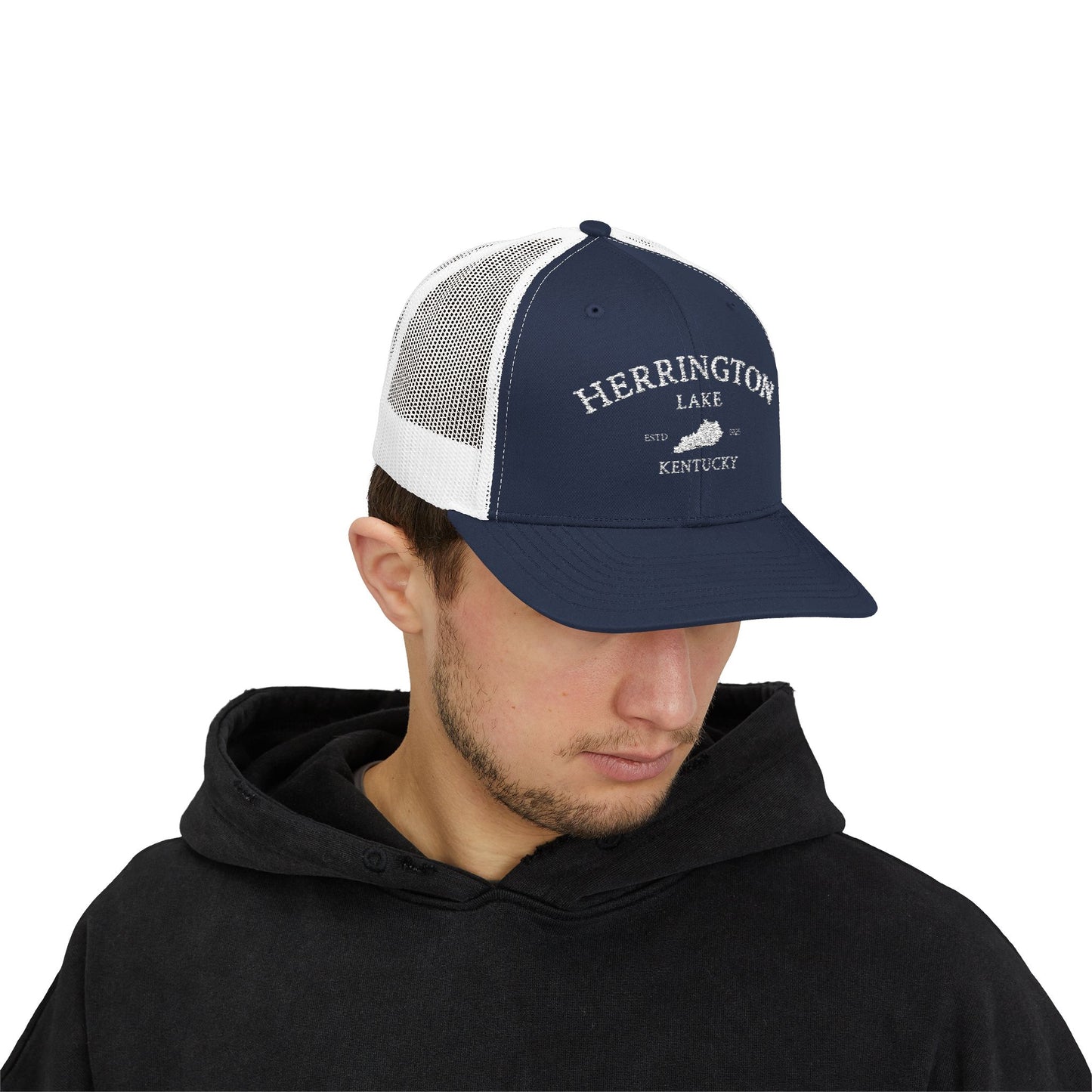 Embroidered Simply Herrington Collection Snapback Trucker Cap