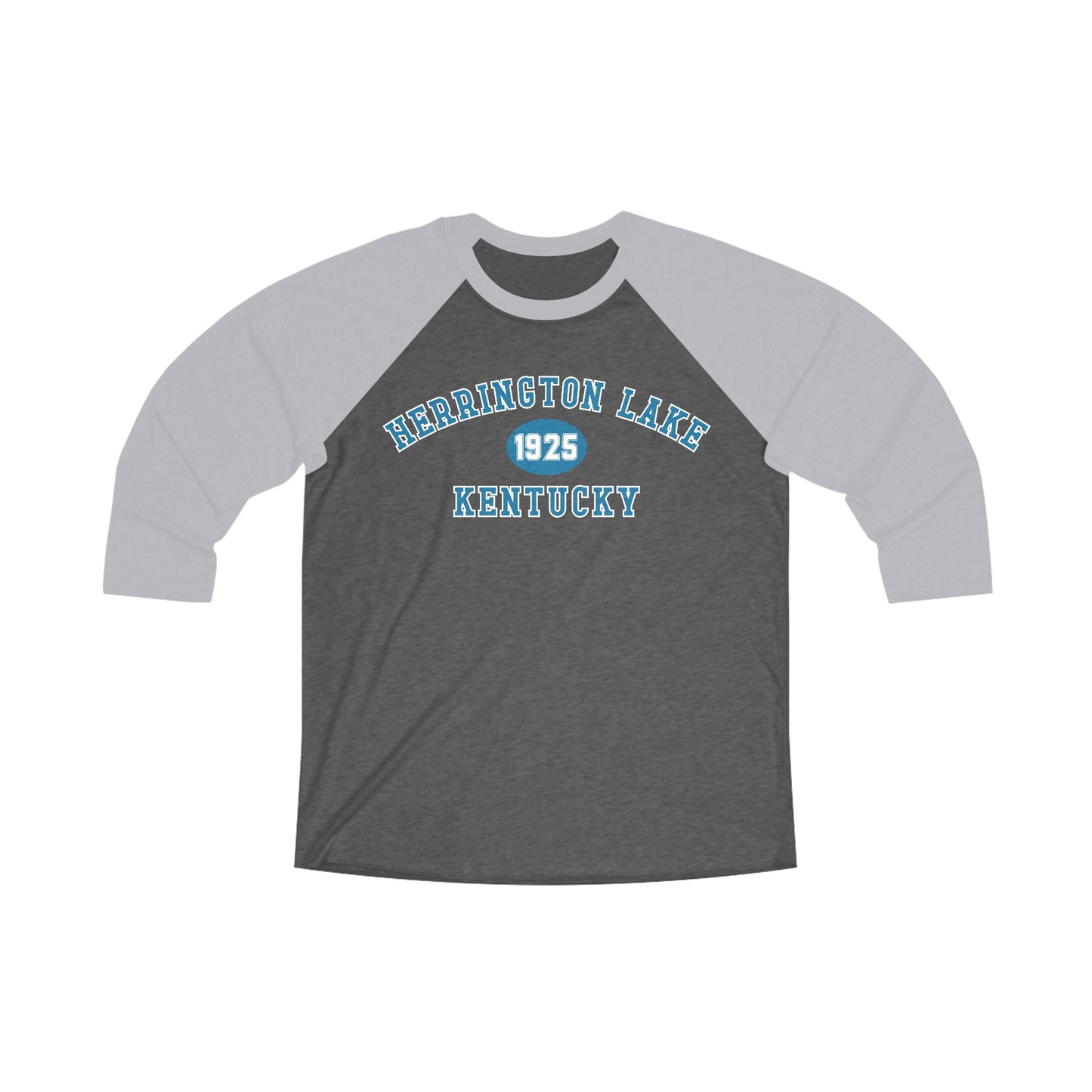 Herrington Lake Collegiate Collection Unisex Tri-Blend 3\4 Raglan Tee