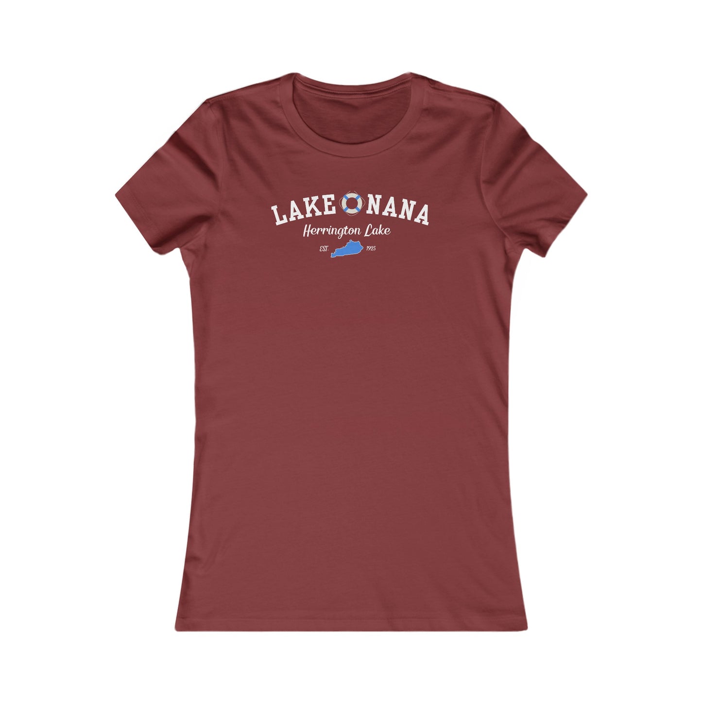"Lake Nana" on Herrington Women's Favorite Tee