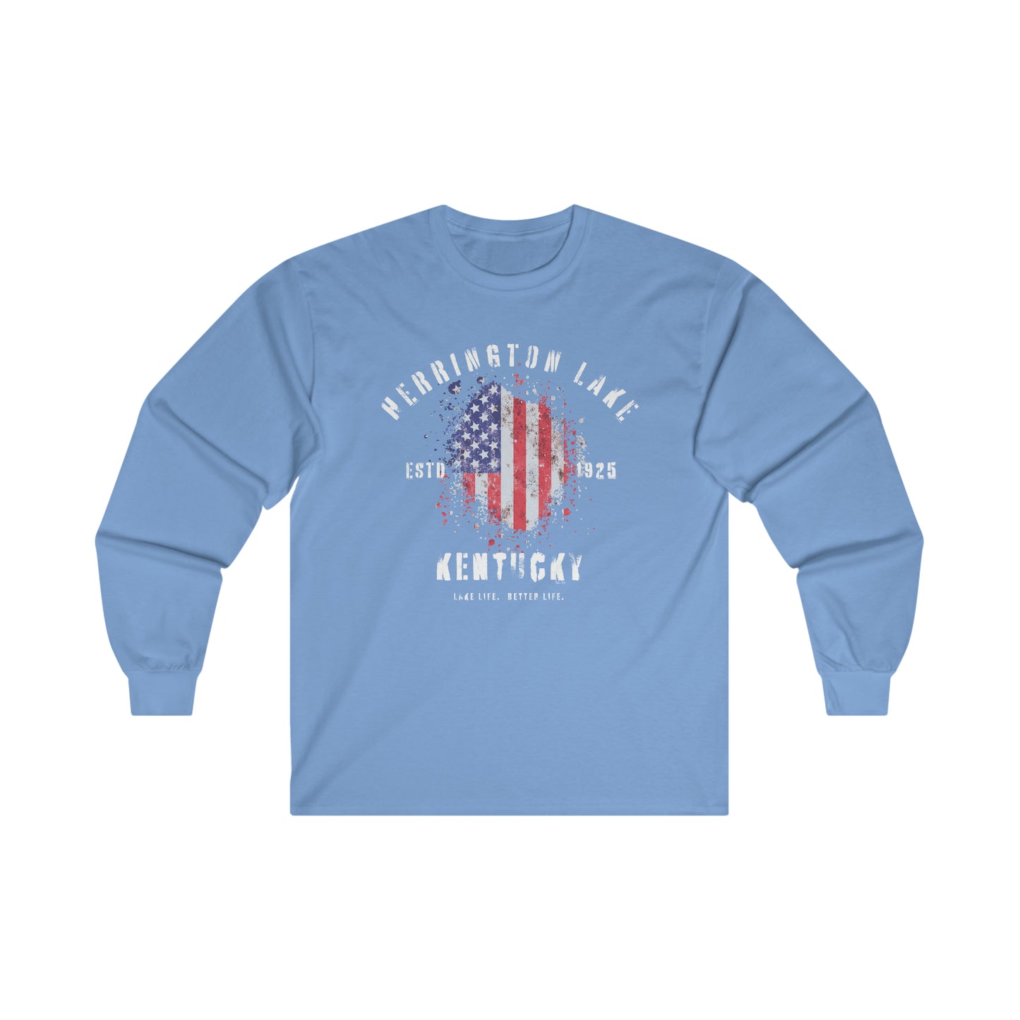 Herrington Lake Patriots Ultra Cotton Long Sleeve Tee