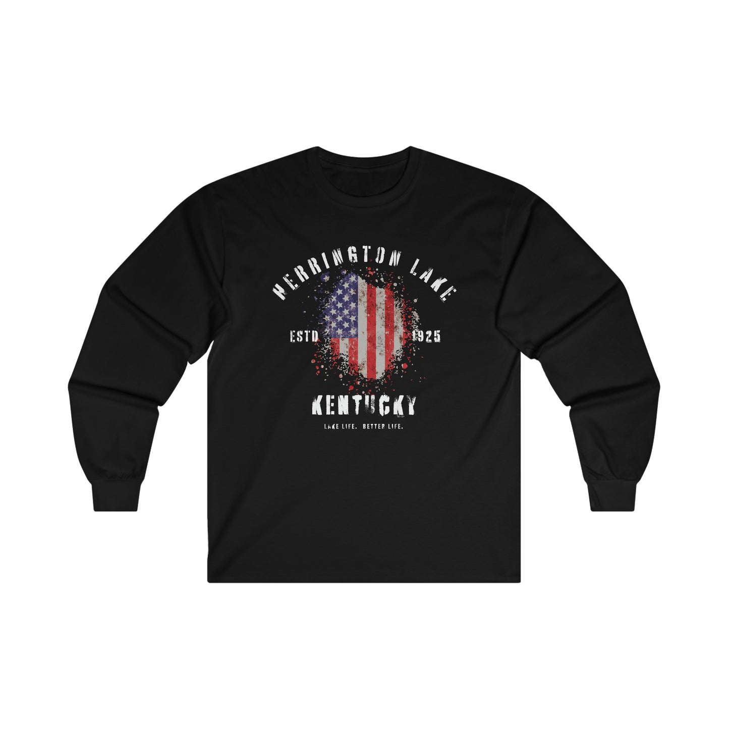 Herrington Lake Patriots Ultra Cotton Long Sleeve Tee