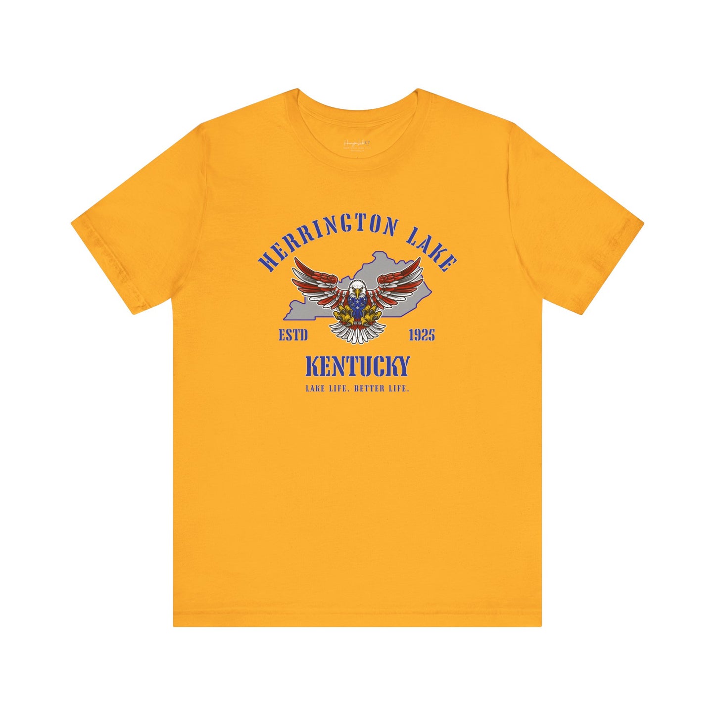 "Screaming Eagle" Herrington Lake Patriots Collection Jersey Knit Cotton Tee
