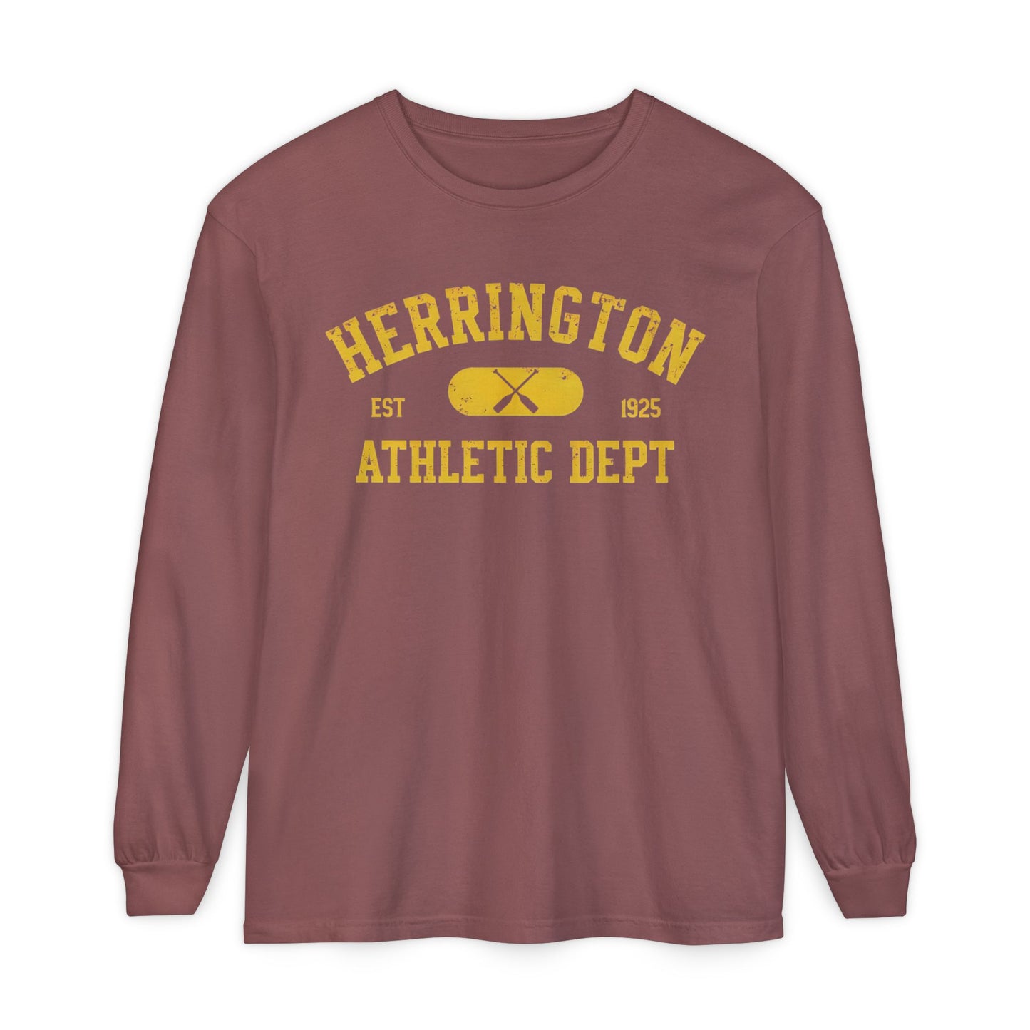 Herrington Athletic Department Collegiate Collection Garment-Dyed Premium Comfort Colors™ Long Sleeve T-Shirt