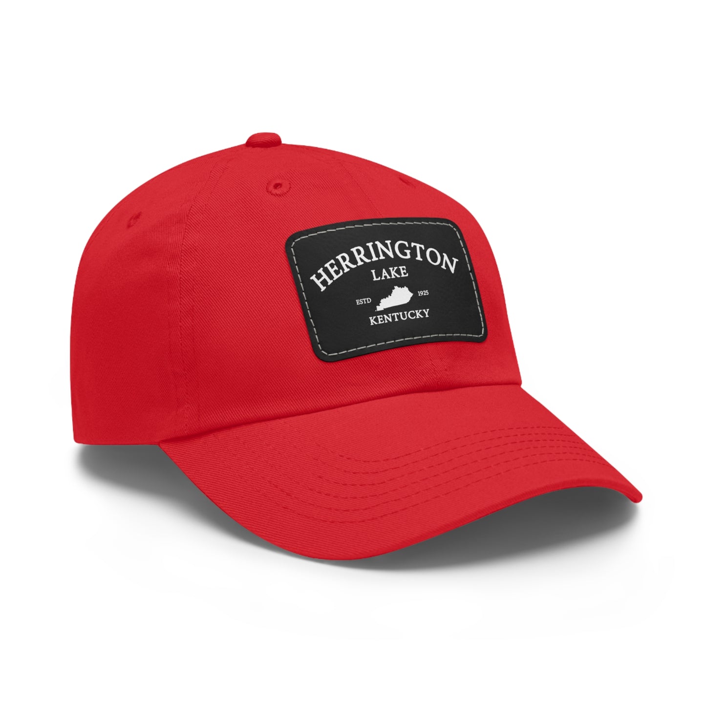 "Simply Herrington" Collection Dad Hat with Leather Patch