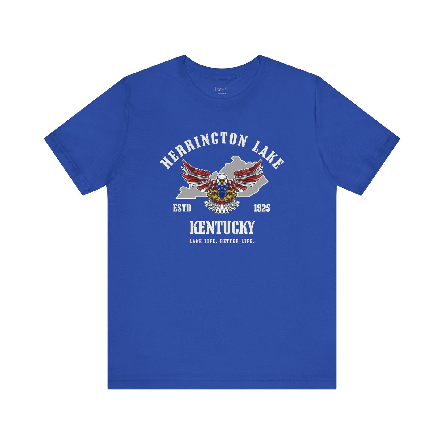 "Screaming Eagle" Herrington Lake Patriots Collection Jersey Knit Cotton Tee