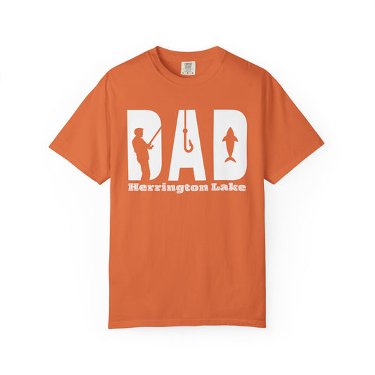 "Dad's Best Fishin Shirt" Premium Garment-Dyed Comfort Colors TShirt