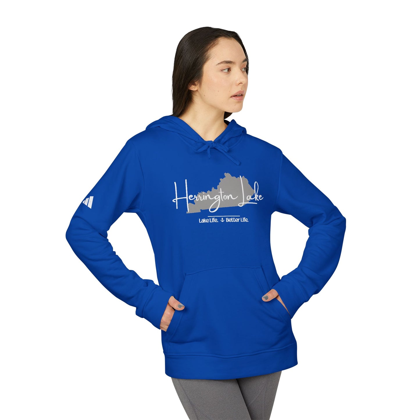 Herrington Lake Signature Collection adidas® Unisex Fleece Hoodie