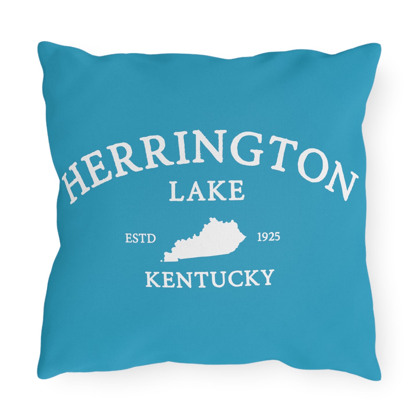 "Simply Herrington" Outdoor Pillows (Turquoise)