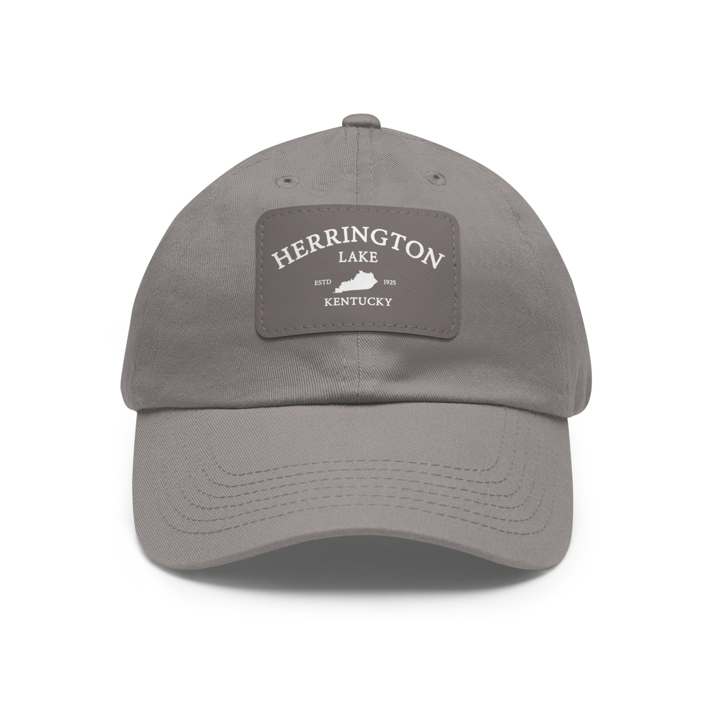 "Simply Herrington" Collection Dad Hat with Leather Patch