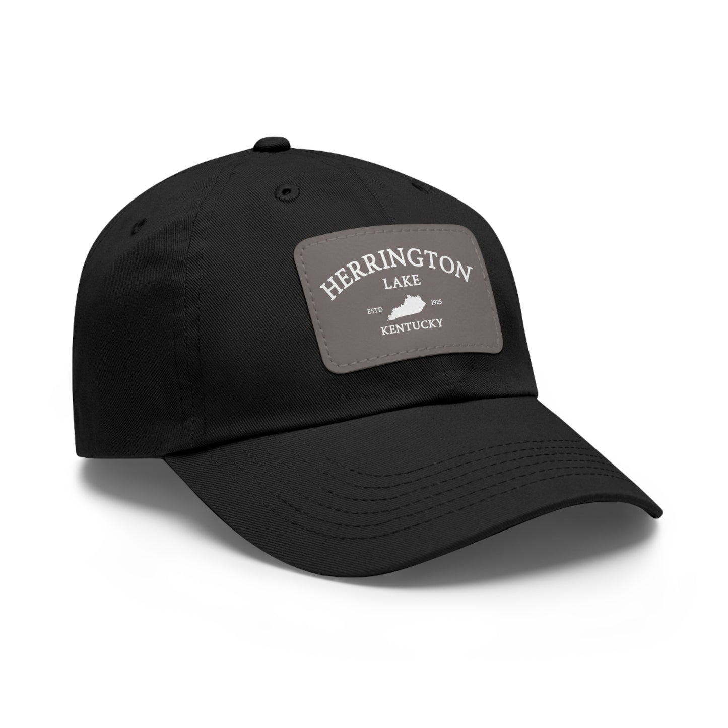 "Simply Herrington" Collection Dad Hat with Leather Patch