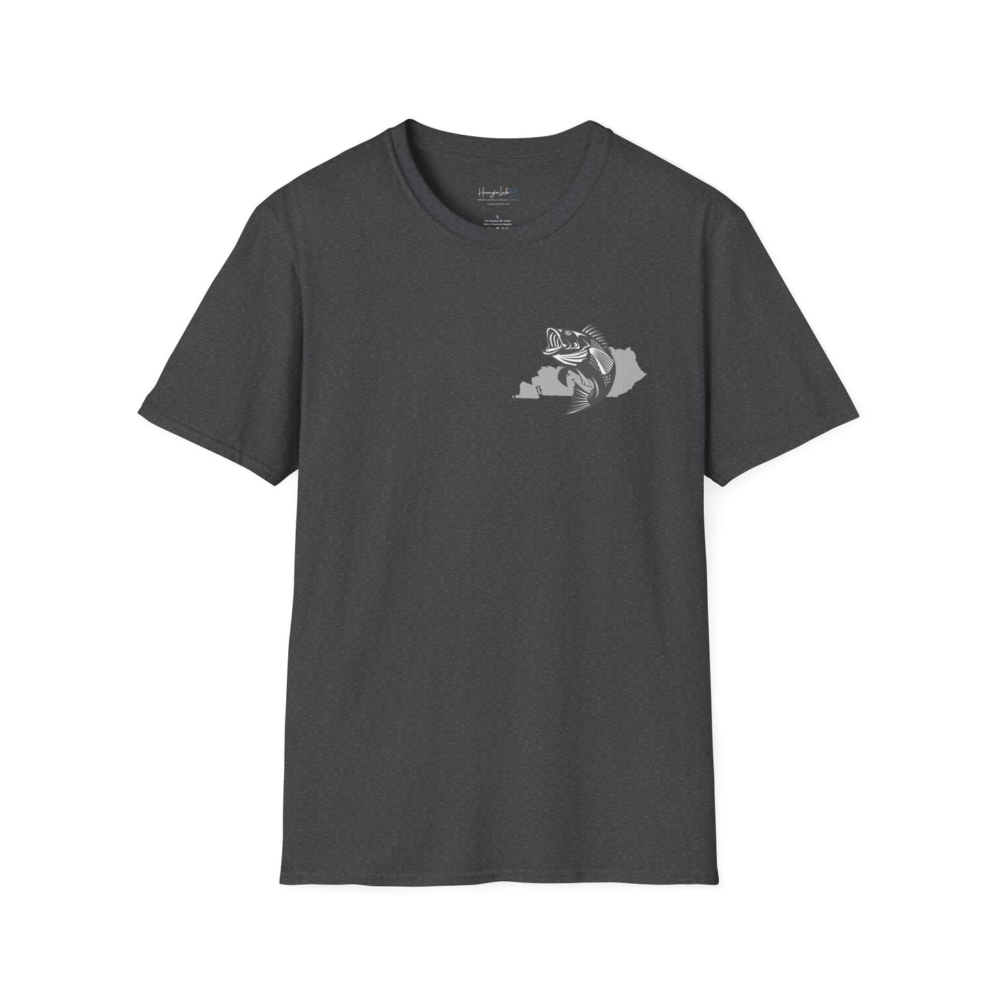 HLKY Bass Club Soft Ringspun Cotton Double-Sided Tee