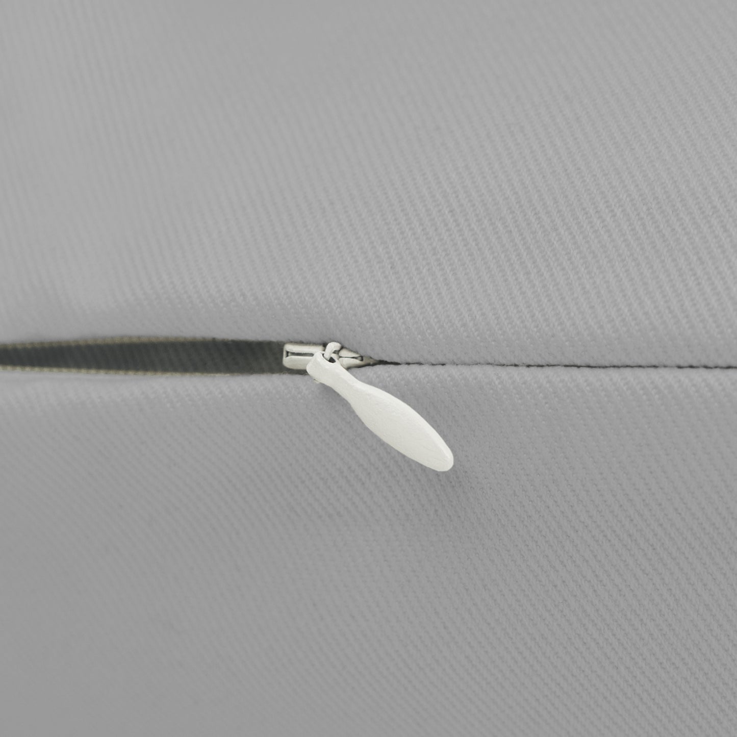 "Simply Herrington" Lumbar Pillow (Light Grey)