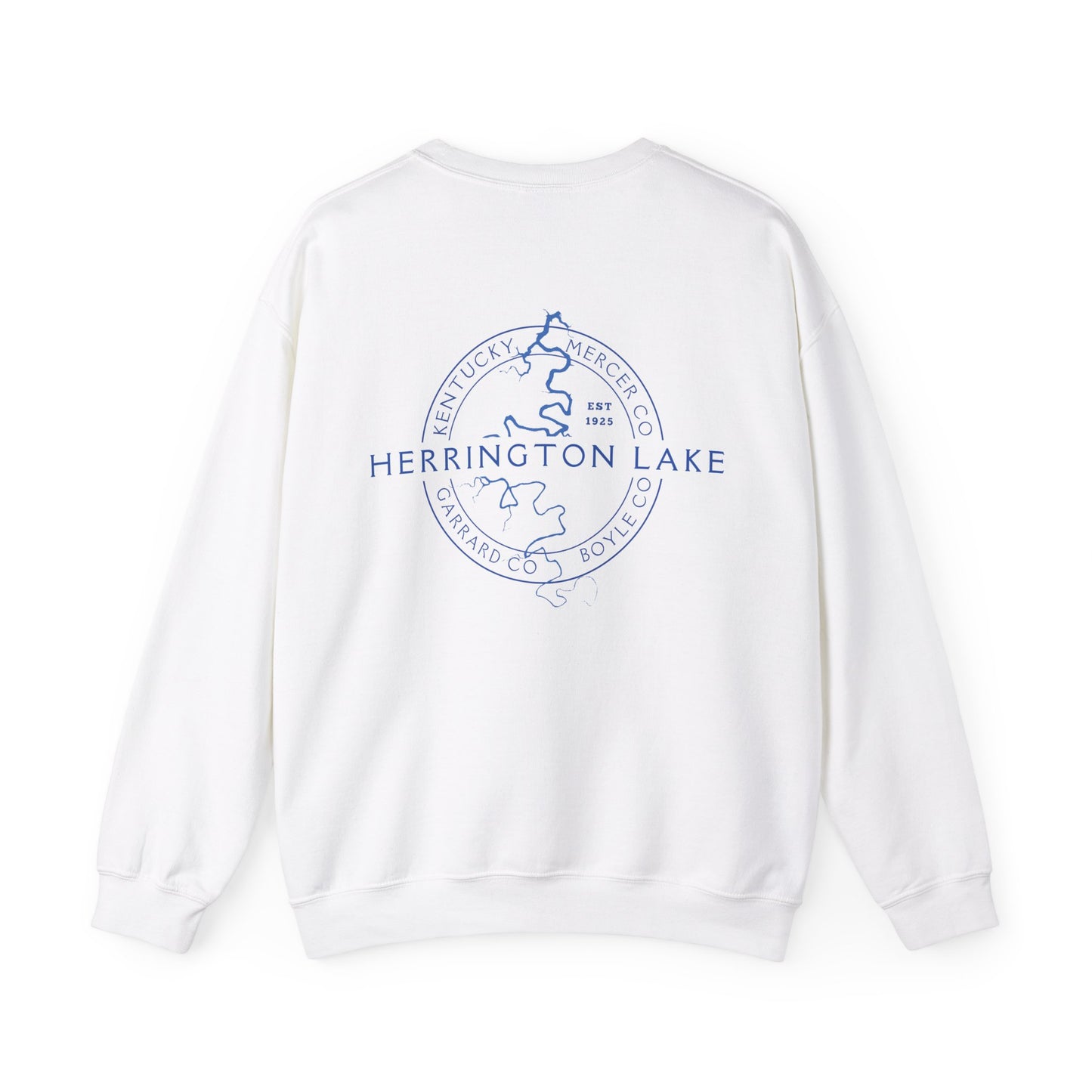"The Classic" Herrington Lake and County Double-Sided Print Unisex Heavy Blend™ Crewneck Sweatshirt