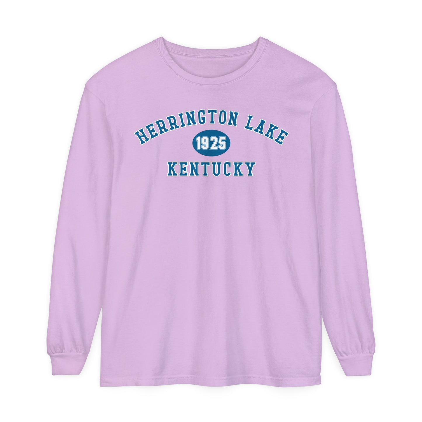 Herrington Lake "Back To School" Collegiate Collection Garment-Dyed Premium Comfort Colors™ Long Sleeve T-Shirt