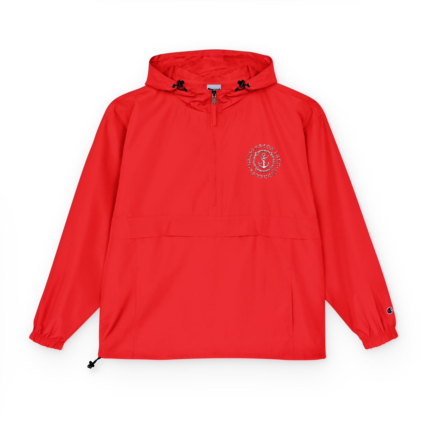 Embroidered Nautical Collection Champion® Unisex Packable Anorak Jacket