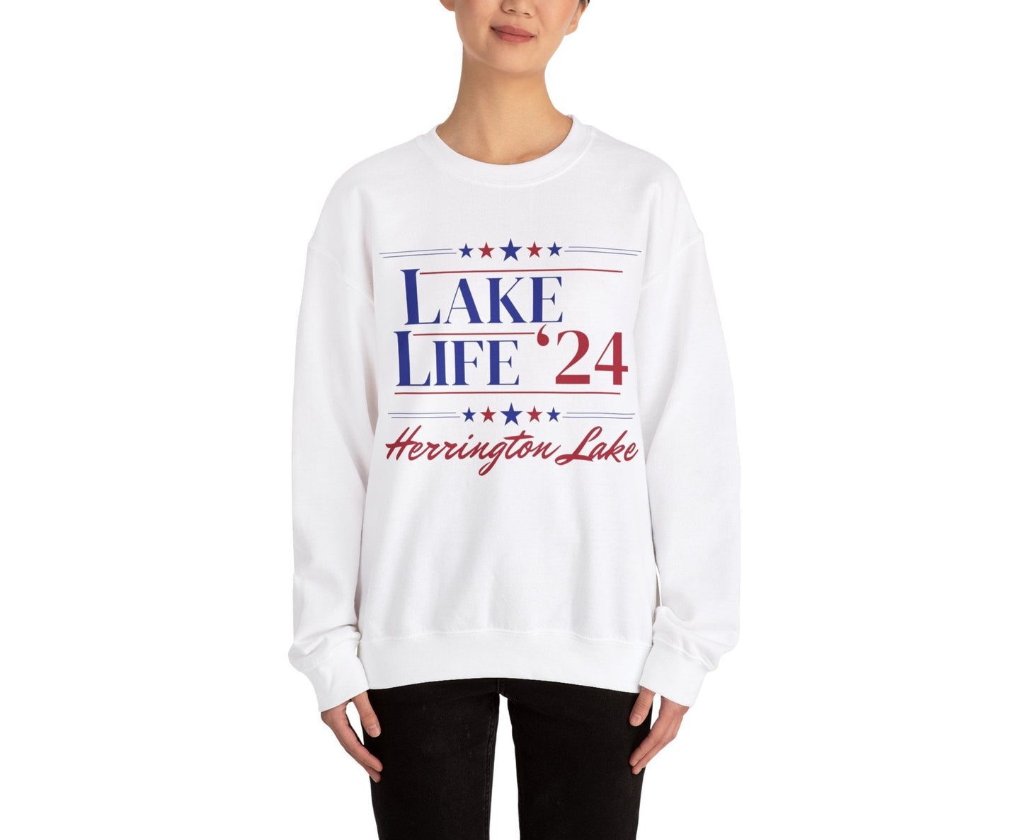 Herrington Lake Patriot Collection Election 24 Unisex Heavy Blend™ Crewneck Sweatshirt