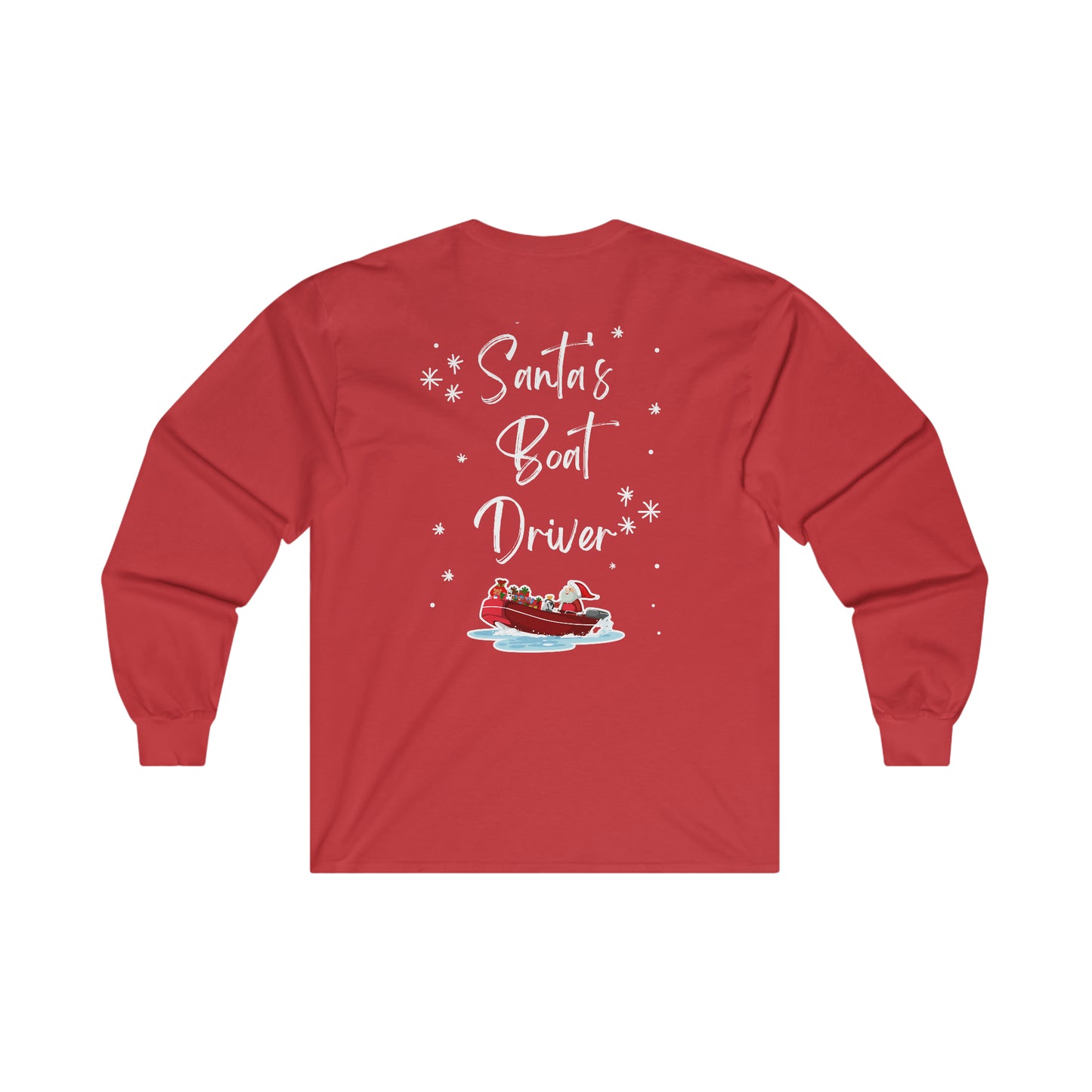 Santa's Boat Driver Ultra Cotton Long Sleeve Tee