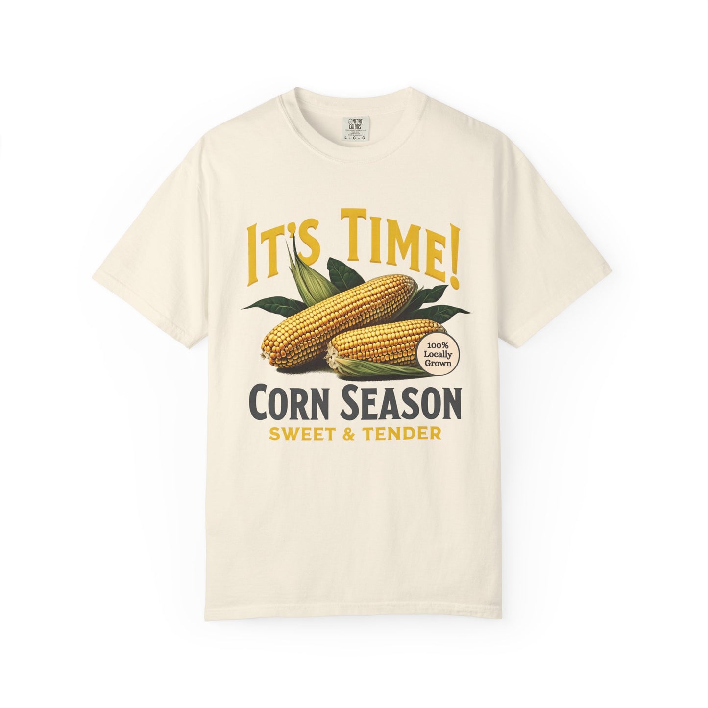"It's Corn Season" Premium Garment-Dyed Comfort Colors TShirt