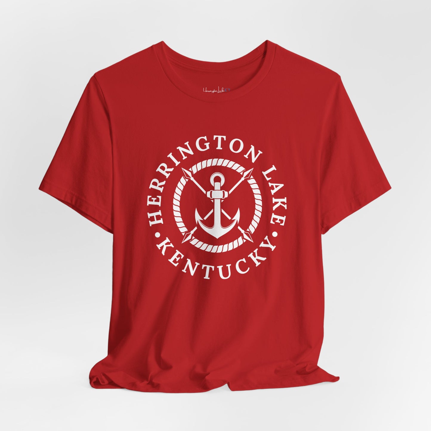 Herrington Lake Nautical Collection Anchor Jersey Knit Tee