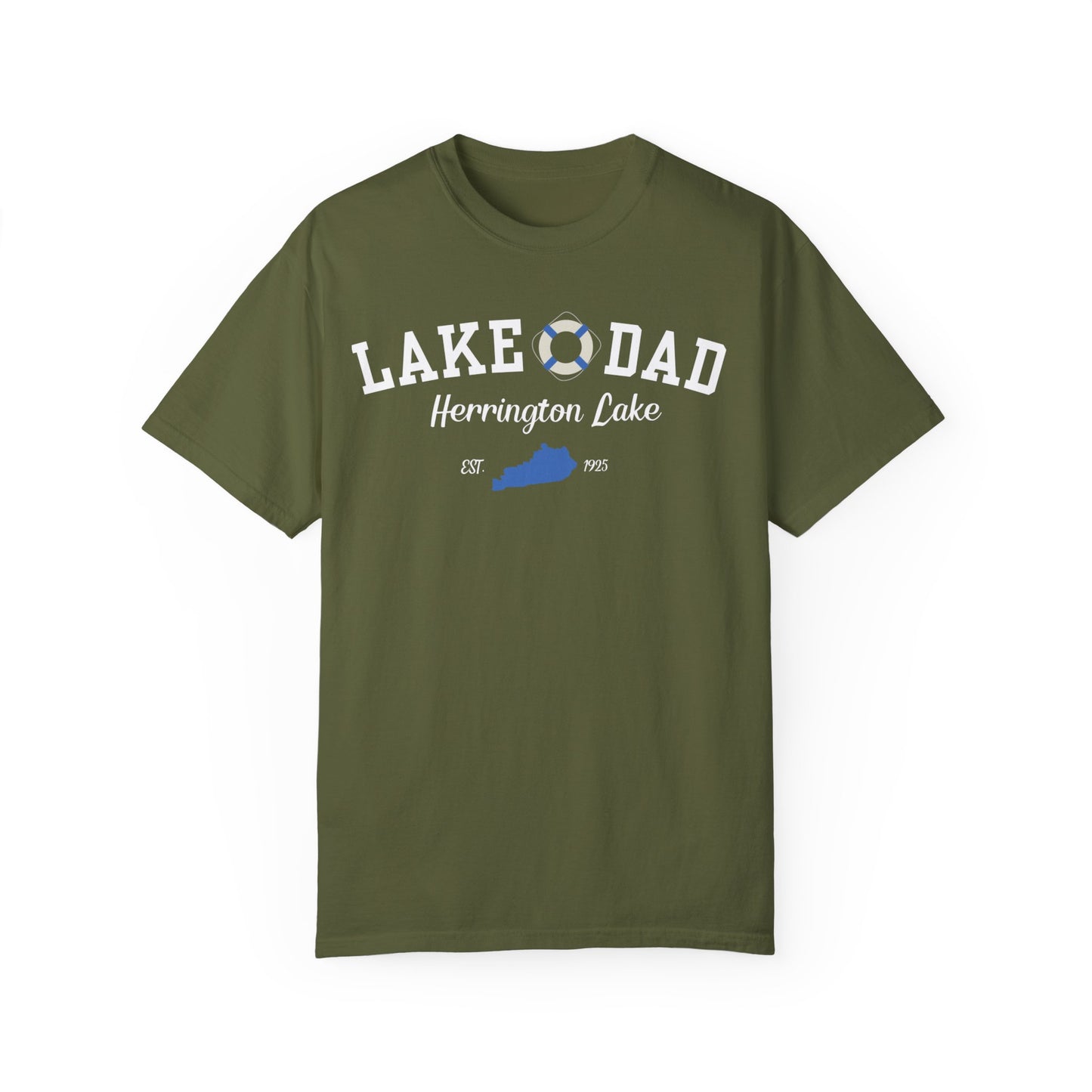 "Lake Dad" Premium Garment-Dyed Comfort Colors TShirt