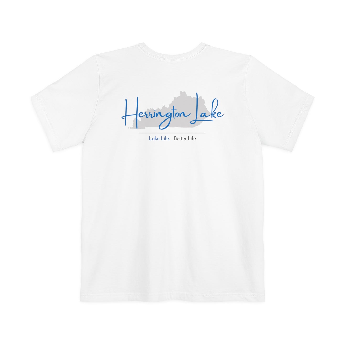 Herrington Lake State Signature Double Sided Pocket Tee