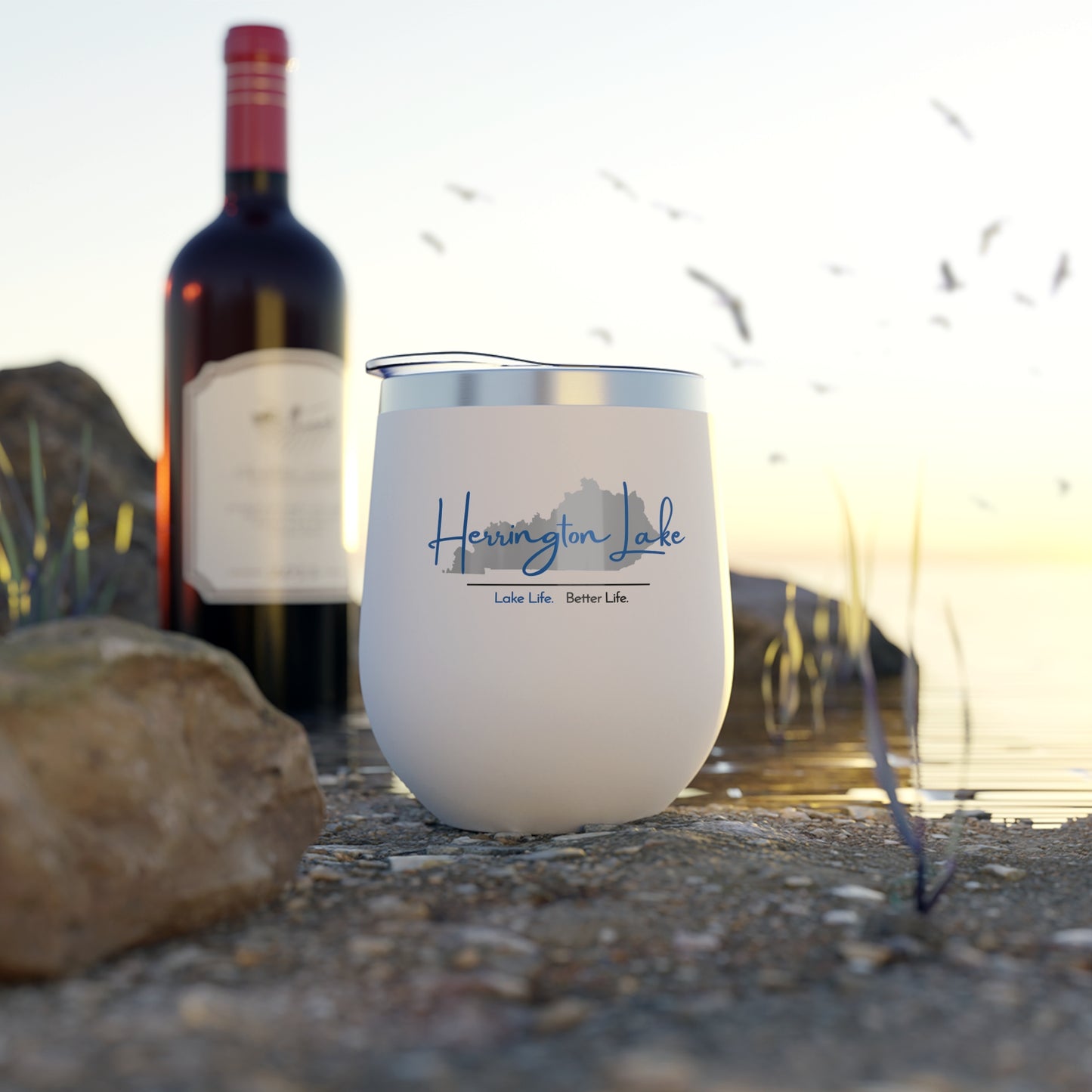 Herrington Lake Signature Collection Copper Vacuum Insulated Cup, 12oz
